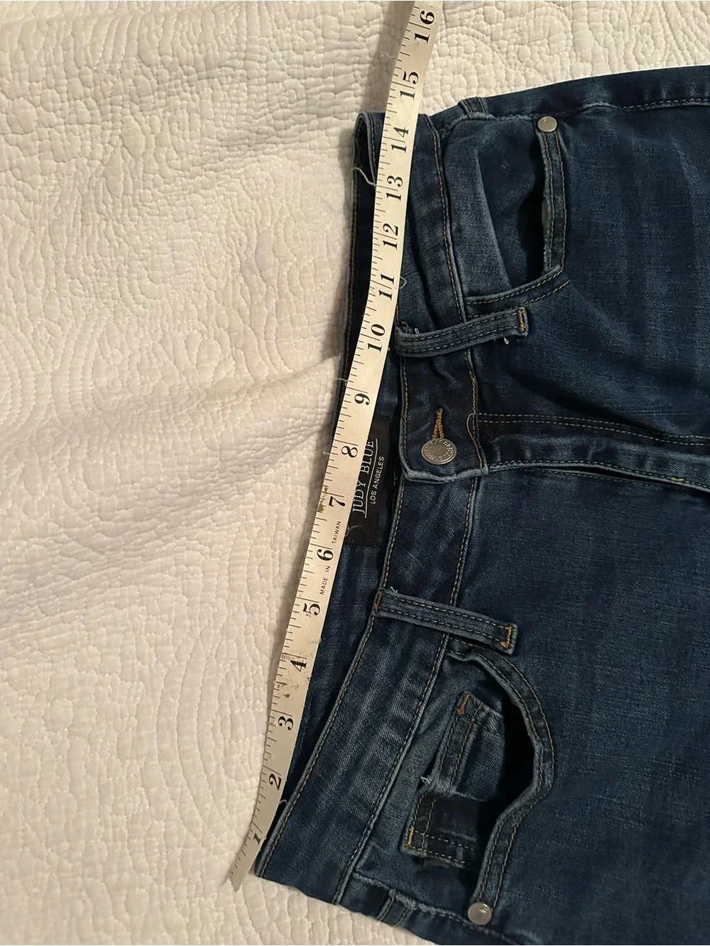 Judy Blue Cooling Tech High-Rise Boyfriend Straight Jeans in Dark Wash 9/29 - Picture 8 of 12
